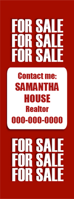 Custom Outdoor Yard Signs Multiple Sizes Agent Name