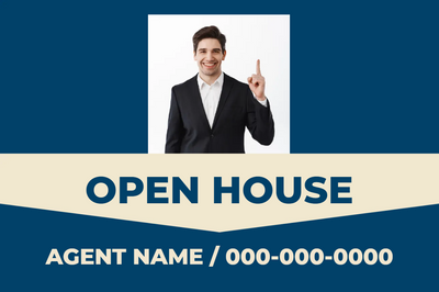 Custom Outdoor Yard Signs Multiple Sizes Open House