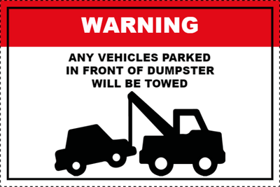 Custom Outdoor Yard Signs Multiple Sizes Warning