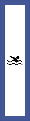 Custom Outdoor Yard Signs Multiple Sizes Swimming Pool