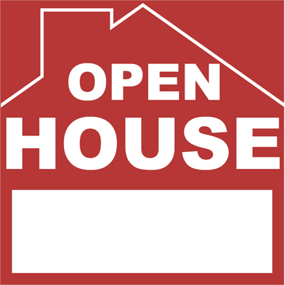 Custom Outdoor Yard Signs Multiple Sizes Open House
