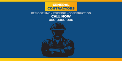 Custom Vinyl Banners Multiple Sizes Contractor Banners