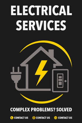 Custom Vinyl Banners Multiple Sizes Electrical Repairs