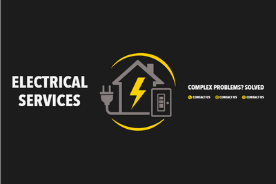 Custom Vinyl Banners Multiple Sizes Electrical Repairs
