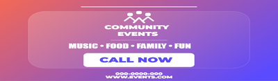 Custom Vinyl Banners Multiple Sizes Community Events