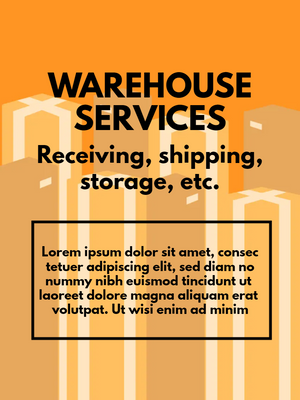 Custom Outdoor Yard Signs Multiple Sizes Warehouse Services