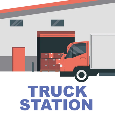 Custom Outdoor Yard Signs Multiple Sizes Truck Station