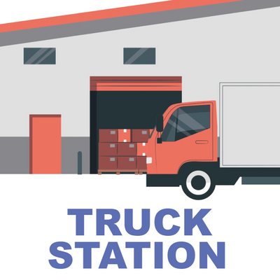 Custom Outdoor Yard Signs Multiple Sizes Truck Station