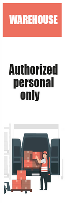 Custom Outdoor Yard Signs Multiple Sizes Authorize Personal Only