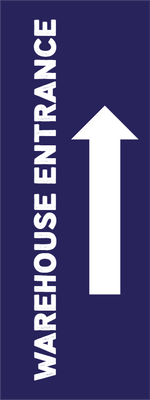 Custom Outdoor Yard Signs Multiple Sizes Warehouse Entrance