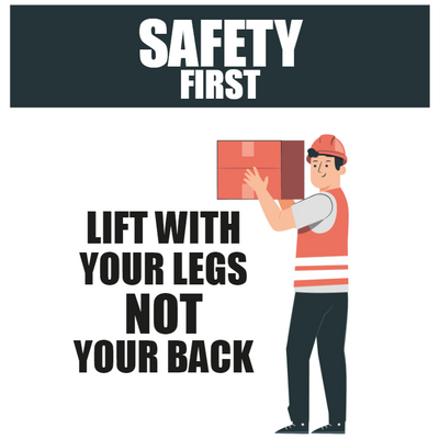 Custom Outdoor Yard Signs Multiple Sizes Safety First