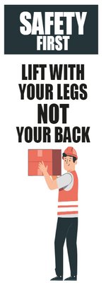 Custom Outdoor Yard Signs Multiple Sizes Safety First