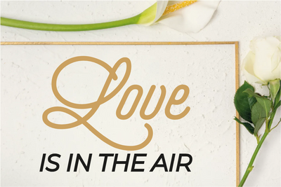 Custom Outdoor Yard Signs Multiple Sizes Love In The Air