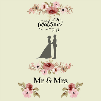 Custom Outdoor Yard Signs Multiple Sizes Our Wedding