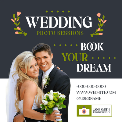Custom Outdoor Yard Signs Multiple Sizes Wedding Photo Sessions
