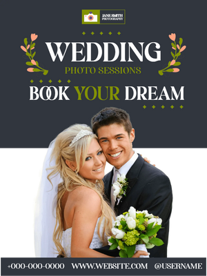 Custom Outdoor Yard Signs Multiple Sizes Wedding Photo Sessions