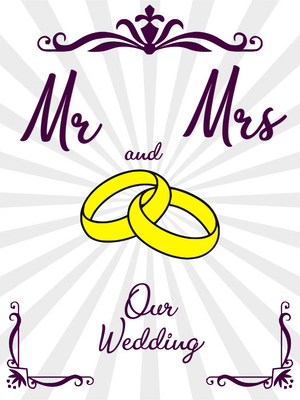 Custom Outdoor Yard Signs Multiple Sizes Mr And Mrs