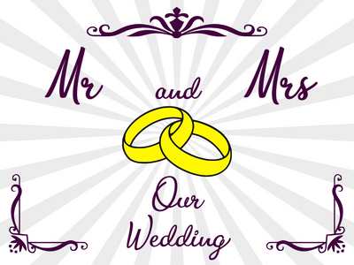 Custom Outdoor Yard Signs Multiple Sizes Mr And Mrs