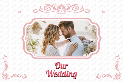 Custom Outdoor Yard Signs Multiple Sizes Our Wedding Day