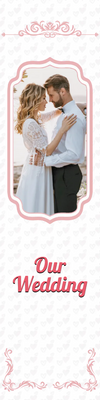 Custom Outdoor Yard Signs Multiple Sizes Our Wedding Day