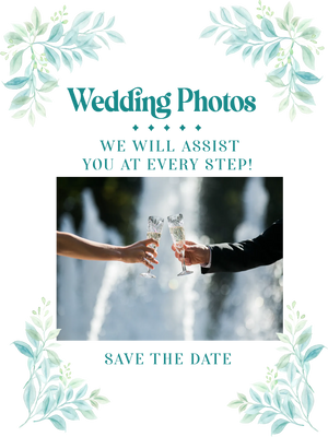 Custom Outdoor Yard Signs Multiple Sizes Wedding Photo Coordinator