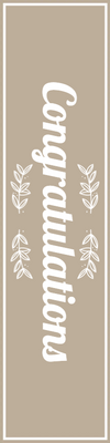 Custom Outdoor Yard Signs Multiple Sizes Congratulations
