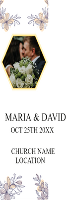 Custom Outdoor Yard Signs Multiple Sizes Wedding Layout