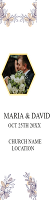 Custom Outdoor Yard Signs Multiple Sizes Wedding Layout