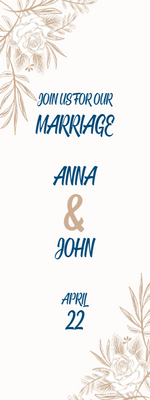 Custom Outdoor Yard Signs Multiple Sizes Join Us For Our Marriage