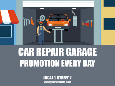 Custom Outdoor Yard Signs Multiple Sizes Car Repair