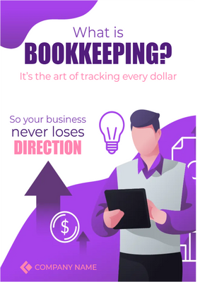 Custom Outdoor Yard Signs Multiple Sizes Professional Bookkeeping for Small Businesses