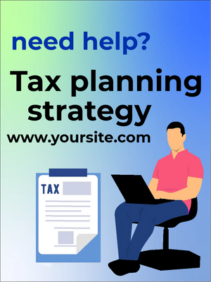 Custom Outdoor Yard Signs Multiple Sizes Tax Planning