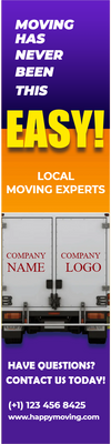 Custom Outdoor Yard Signs Multiple Sizes Moving has never been this Easy!