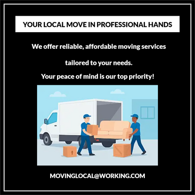 Custom Outdoor Yard Signs Multiple Sizes Your Local Move in Professional Hands