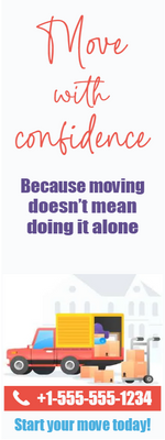 Custom Outdoor Yard Signs Multiple Sizes Move with Confidence