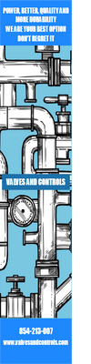 Custom Outdoor Yard Signs Multiple Sizes Valves & Controls 1