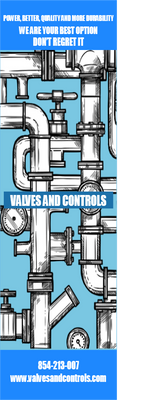Custom Outdoor Yard Signs Multiple Sizes Valves & Controls 1