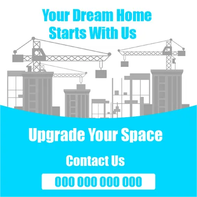 Custom Outdoor Yard Signs Multiple Sizes Your Dream Home
