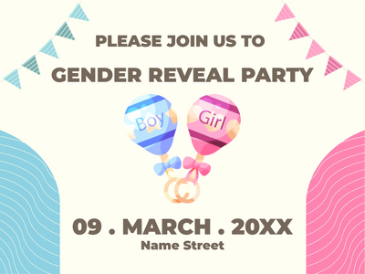 Custom Outdoor Yard Signs Multiple Sizes Gender Reveal Party