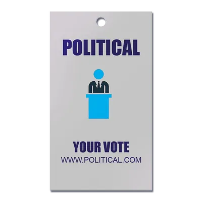 Custom Hang Tags Multiple Sizes Vote Now