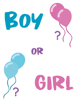 Custom Outdoor PVC Foam Boards Boy or Girl