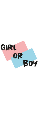Custom PVC Foam Boards Multiple Sizes Pink or Blue