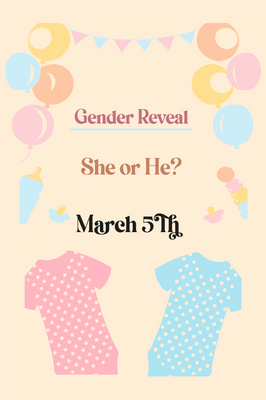Custom Outdoor Yard Signs Multiple Sizes Gender Reveal He or She? 2